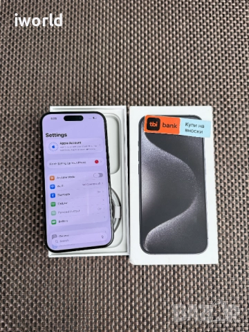 1TB❗️iPhone 15 Pro❗️ Лизинг от 55лв/м ❗️ Black Titanium 1000GBb) черен, снимка 11 - Apple iPhone - 52401625