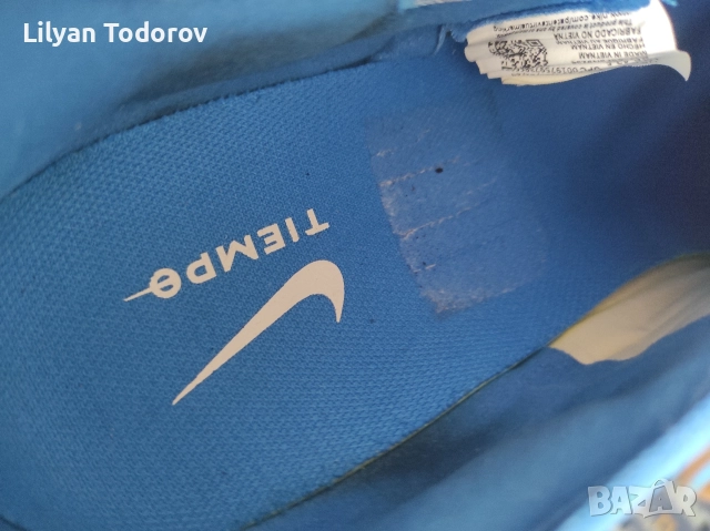 Футболни обувки Nike Tiempo Legend 10 Pro FG soar/white , снимка 8 - Футбол - 52621802