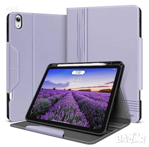 HOLIMET Калъф за iPad Air 5-то поколение 2022 / iPad Air 4 2020 10.9 инча