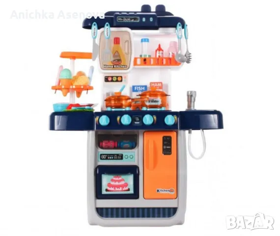 Мултифункционална интерактивна детска кухня с пара ISP – LikeSmart Little Chef Kitchen