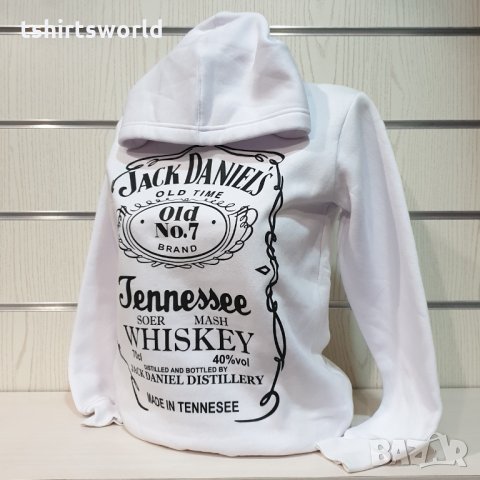 Нов детски/дамски суичър с трансферен печат Jack Daniels, уиски, Джак Даниелс, снимка 4 - Суичъри - 32034688