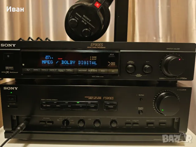 SONY SDP-EP90ES +
SONY TA-590ES + SONY DR-S5, снимка 4 - Ресийвъри, усилватели, смесителни пултове - 46875820