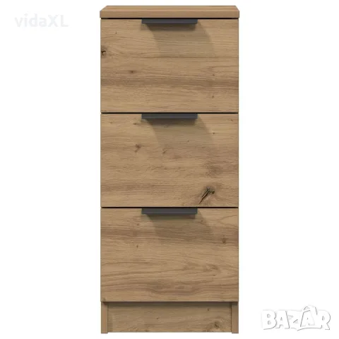 vidaXL Шкафове 2 бр. дъб Artisan 30x30x70 cm Инженерна дървесина, снимка 5 - Бюфети - 56148348