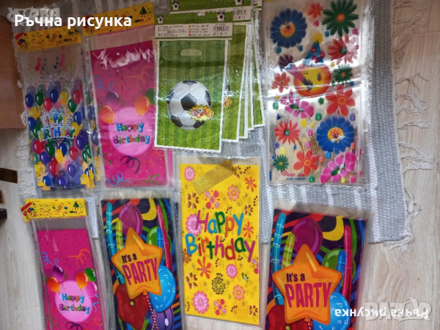 Големи найлонови торбички 18/з8см цена 0 30ст/бр, снимка 3 - Декорация за дома - 30964410