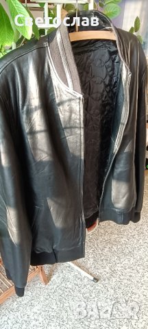 Чисто ново кожено яке, от агнешка кожа-5 XL, снимка 7 - Якета - 40315579