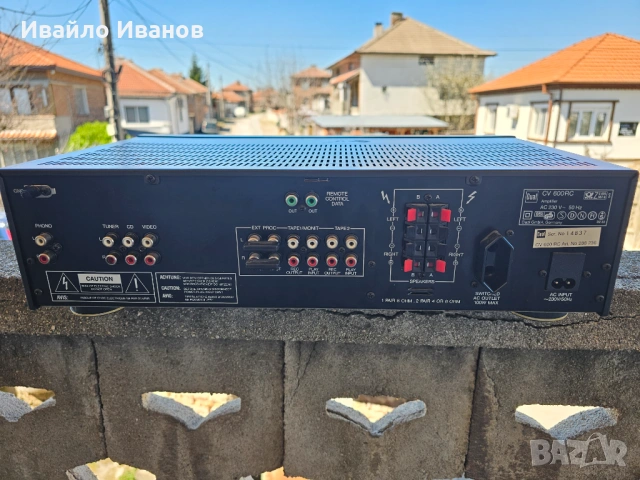 Усилвател Dual CV 600RC, снимка 4 - Ресийвъри, усилватели, смесителни пултове - 54107996