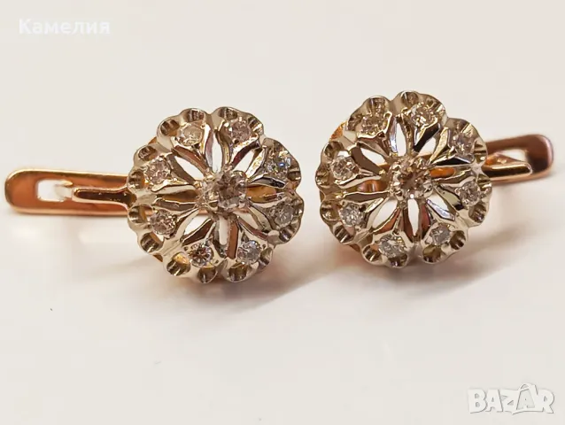 Руско злато , снимка 6 - Обеци - 50405866