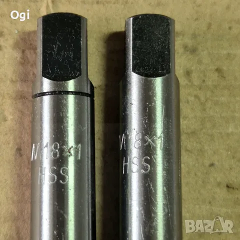 Метчик 18х1 1ви 2ри ръчен , снимка 7 - Стругове - 56234999