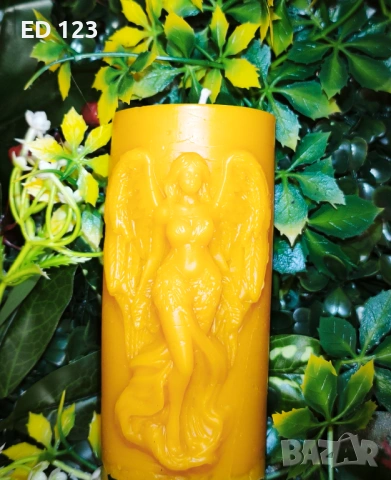 Свещи -Свети Валентин- от натурален пчелен восък, снимка 6 - Други - 53230948