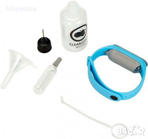 Гривна Cleanbrace Light Blue , Гривна за дезинфекция на ръце, снимка 4 - Други - 40018590