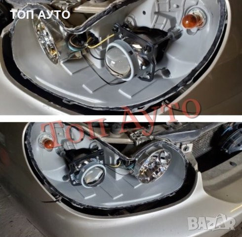 Биксенонови Лупи 3" Инча За Фарове с Фабрични Лупи с Крушка Цокъл Н7, снимка 12 - Аксесоари и консумативи - 42219825