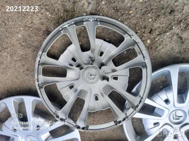 4 броя Оригинални тасове за Citroen C3 16, снимка 6 - Аксесоари и консумативи - 49770448