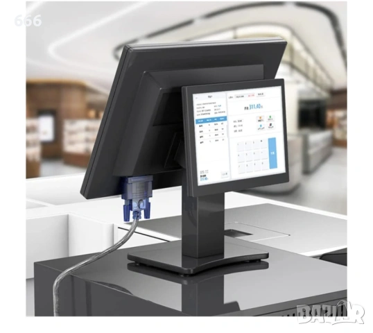 Конзолен кабел Cisco, сериен кабел Rj45 към DB9 и RS232 към USB (2 в 1 ), снимка 2 - Друга електроника - 53285816