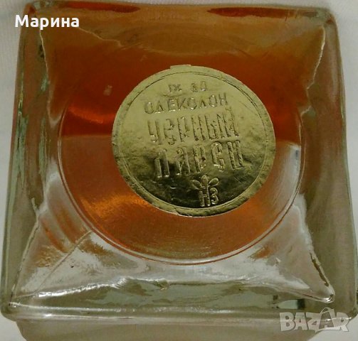 Много рядък ретро парфюм, одеколон Черный ларец, винтидж., снимка 3 - Колекции - 30027861
