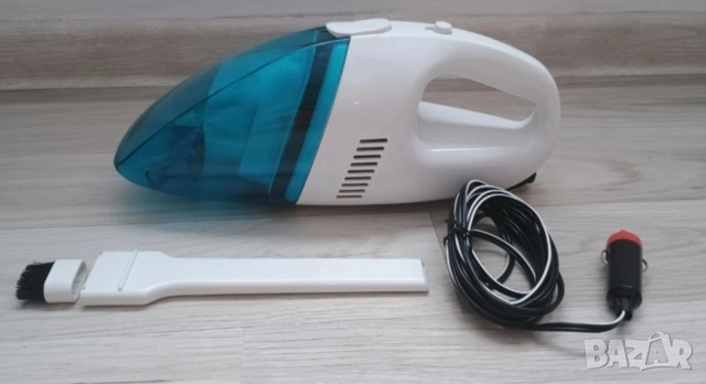 Преносима мини автомобилна прахосмукачка за сухо и мокро почистване