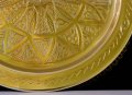 Марокански бронзов поднос 34 см.,800 гр. , снимка 2