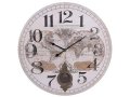 Голям часовник 58см с тема "Континенти", снимка 1 - Стенни часовници - 30430120