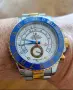 Перфектен Rolex Yachtmaster bicolor автомат, керамика сапфир 43mm, бартер, снимка 2