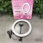 Нова LED Ринг Лампа S31 – 12” Селфи Лампа с Трипод и 3 Цветни Режима за снимки видео влог, снимка 3