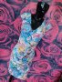 Многоцветна къса еластична рокля M , снимка 1