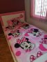 Детско легло за момиче 120/200 с матрак, снимка 1 - Мебели за детската стая - 42254617