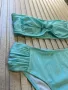 Дамски ментов бански от две части , снимка 2