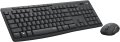 Комплект безжична мишка и клавиатура Logitech MK295/лоджитек безшумни , снимка 1 - Клавиатури и мишки - 42676656