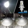 2 БРОЯ 200W Умалени LED Диодни крушки H4 9-32V +300%, снимка 3