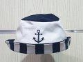 Нова детска моряшка шапка идиотка с Котва, от 10 години до 15 години, снимка 5