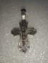 Сребърен кръст 35мм, снимка 2