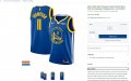 Nike Klay Thompson Royal Golden State Warriors Jersey, снимка 9