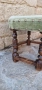 Винтидж дървена табуретка , снимка 8