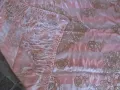 Копринена покривка , бродерия сърма и копринени конци, снимка 6