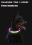 Светещ нашийник за куче с USB зареждане, снимка 2