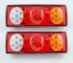Универсални 12V/LED задни стопове за Камиони, Ремаркета, Бусове - 30х11х7.5 см., снимка 1