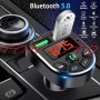 FM Трансмитер Bluetooth Handsfree Wireless LCD MP3 Player USB Charger 3.1A, снимка 1