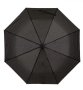 Автоматичен сгъваем чадър за дъжд черна дървена дръжка 36 см