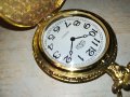 поръчан-златен джобен часовник с верижка, снимка 2