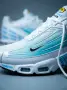 Nike Air Max TN 3 Plus Мъжки Маратонки👟Мъжки Спортни Обувки Бяло и Тюркоаз Код VAL-57, снимка 2