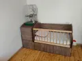 бебекко/детско легло с нов матрак , снимка 1