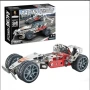 Метален детски конструктор кола болид формула 105 части, снимка 1