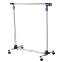 HOMCOM Закачалка за дрехи с колелца, снимка 1