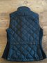 Polo Ralph Lauren Equestrian Vest Suede Trim White Quilted Full Zip - страхотен дамски елек, снимка 8