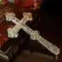 Православен напрестолен кръст - Silver, снимка 2