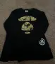 BAPE GOLD FOIL APE FACE LOGO TEE BLACK, снимка 1