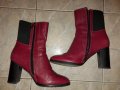 Дамски елегантни боти естествена кожа - 30 лв., снимка 2