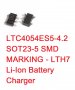 LTH7 - LTC4054ES5-4.2 SOT23-5 SMD MARKING - LTH7  Li-Ion Battery Charger - 3 БРОЯ, снимка 1 - Друга електроника - 29337288