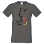Мъжка тениска Mickey Contour Подарък,Изненада,Рожден ден, снимка 4