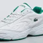 Lacoste Strom 96 Мъжки Маратонки С Кутия👟Мъжки Спортни Обувки Цвят- Бяло и Зелено Код S480, снимка 3