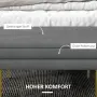 HOMCOM Тапицирана пейка с място за съхранение, стомана, 79,5 см x 37,5 см x 43 см, снимка 10